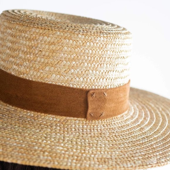 GIGI PIP CAPRI SHORT STRAW HAT (XS) - Picture 3 of 4
